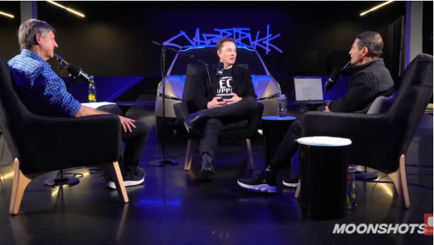 Elon Musk and Peter Diamandis in conversation